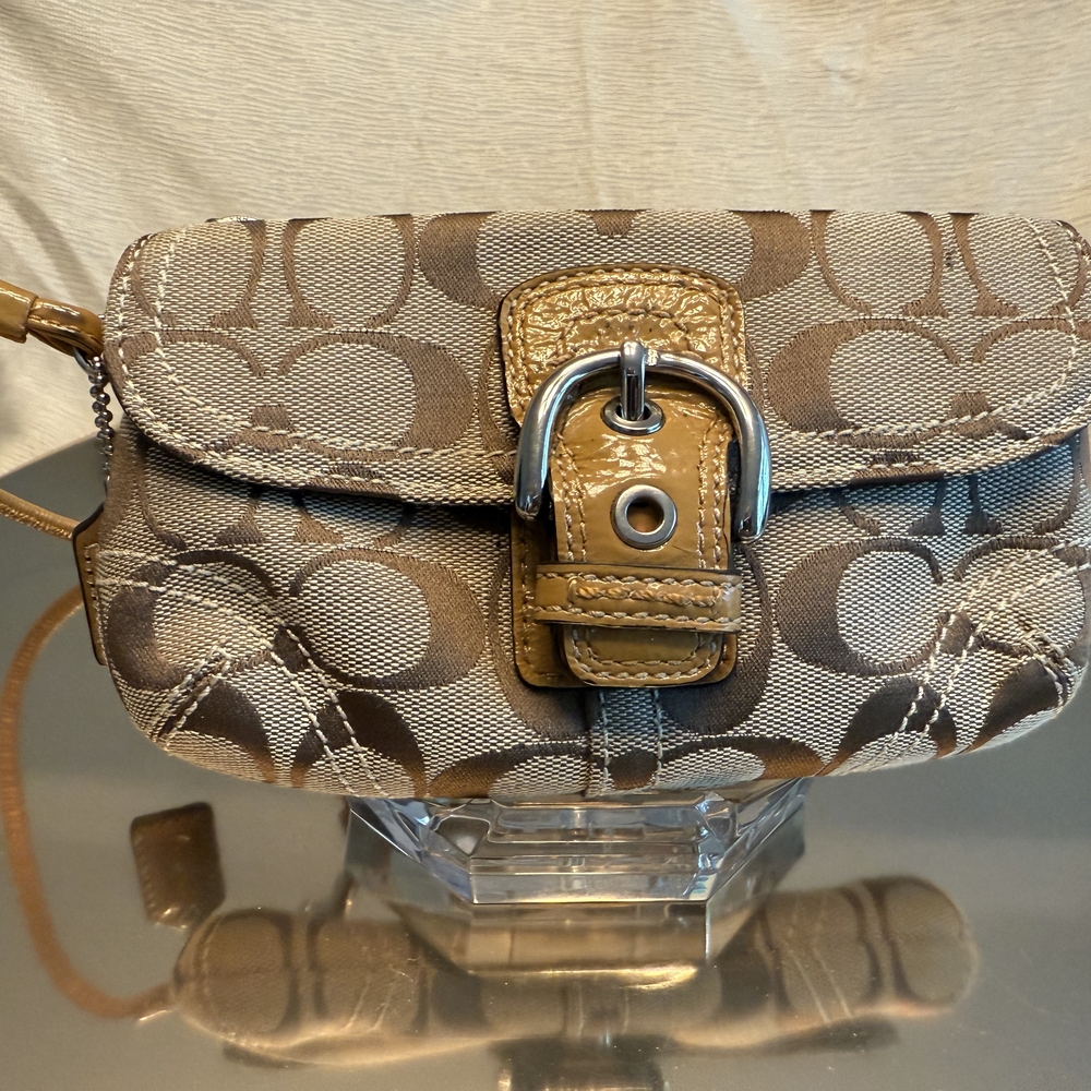 Coach Brown Signature wallet